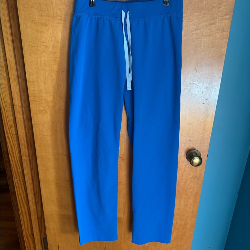 Figs Women's Blue Joggers with Drawstring